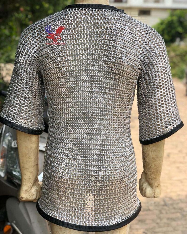 chainmail print t shirt