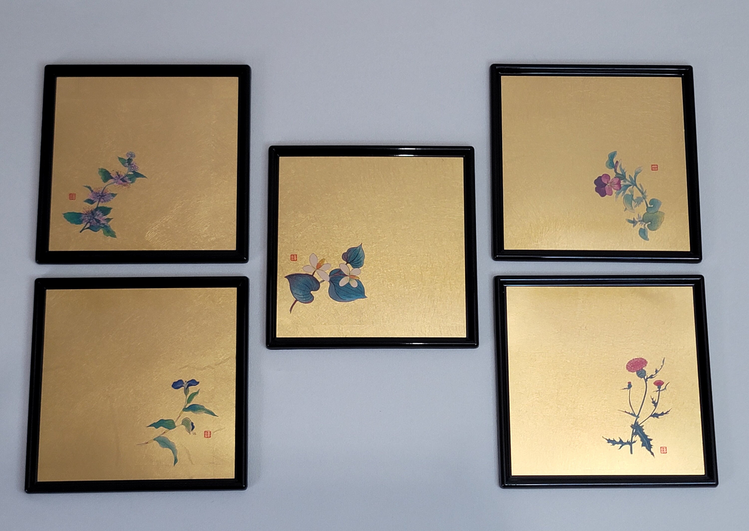 5 Hakuichi Original Gold Leaf Trays (1492) - Etsy