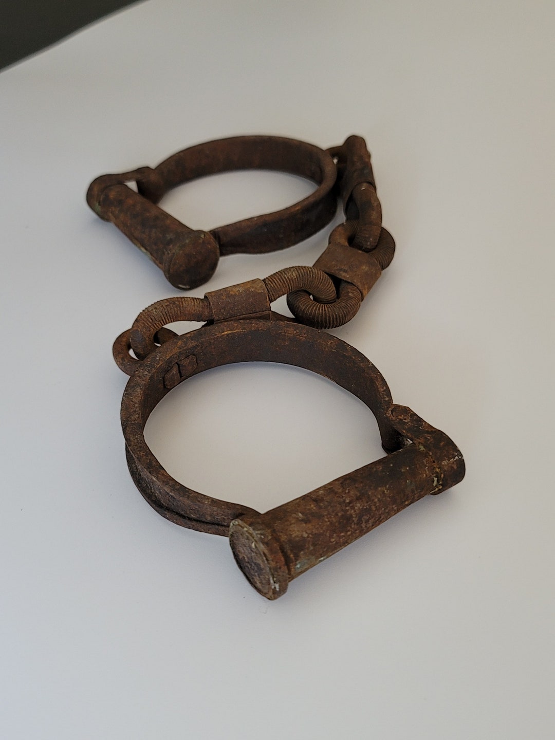 Civil War Era Shackles. 1215 Etsy