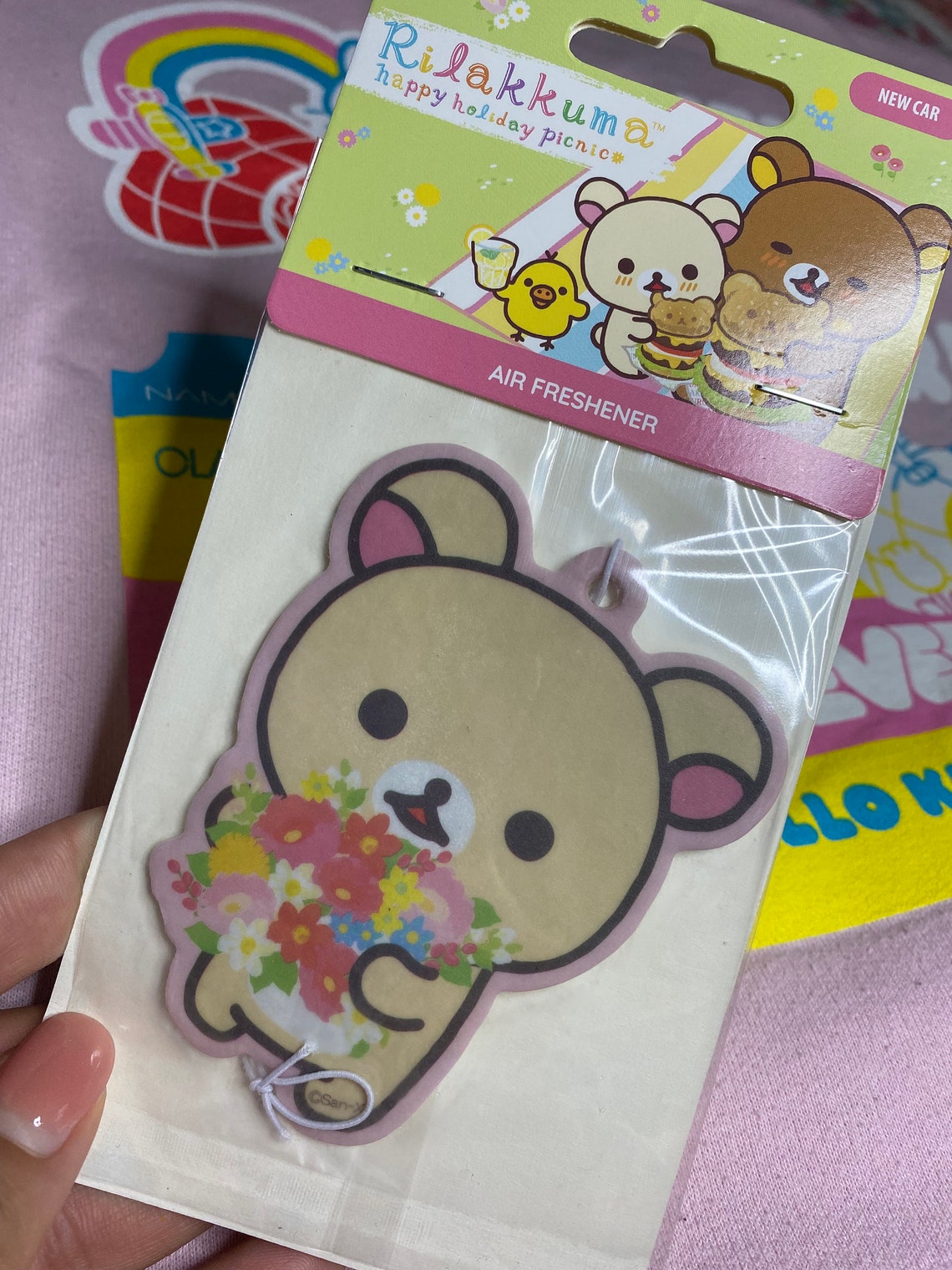 Kawaii Car Air Freshener Cute Car Accessory Anime Air Etsy