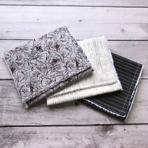 Burp Cloths - Floral Burp Cloths - Burp Cloth Set - Burp Cloth Bundle - Set of 3 Burp Cloths - Baby Shower Gift