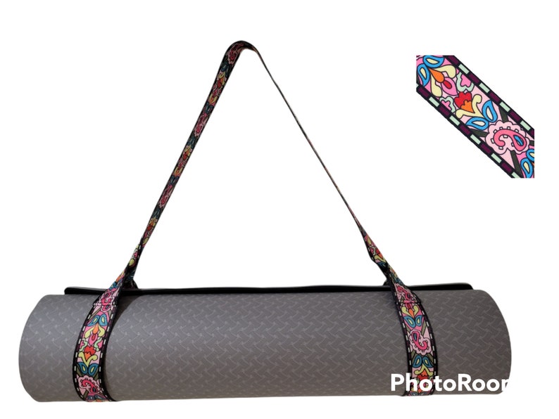 Yoga Mat Strap Carrier Adjustable & Stretchable Yoga Strap Fashionable