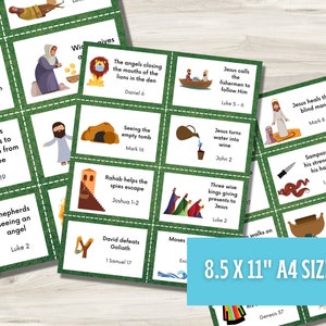 Bible pictionary bible verse charades for kids Preschool bible game