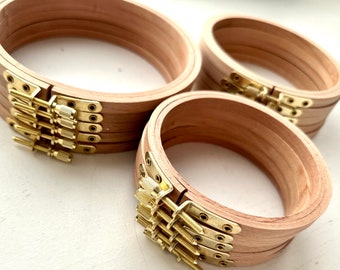 Beechwood Embroidery Hoops