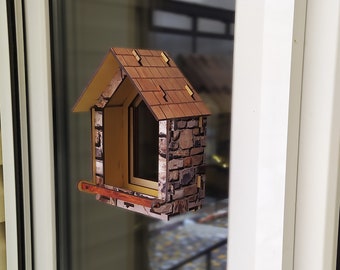 Bird feeder on the window  Diy kit