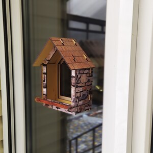 Bird feeder on the window  Diy kit