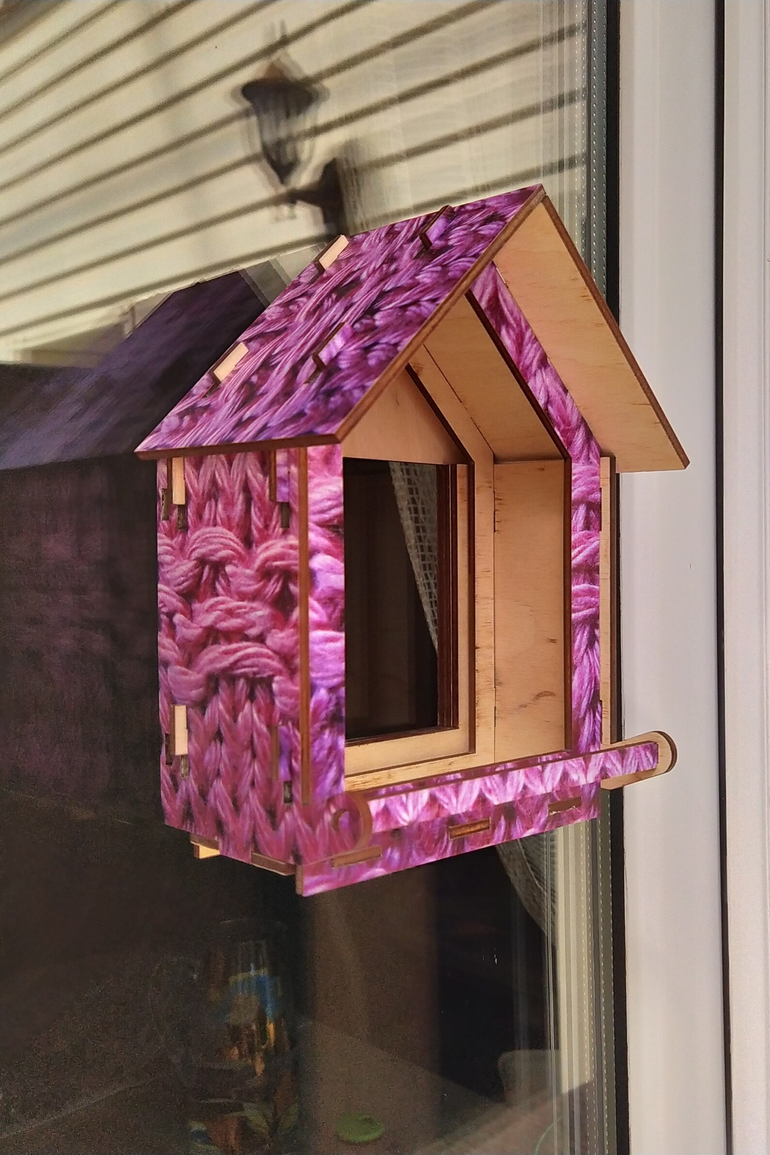 Bird feeder on window Bird feeder kit for kids and adults Etsy