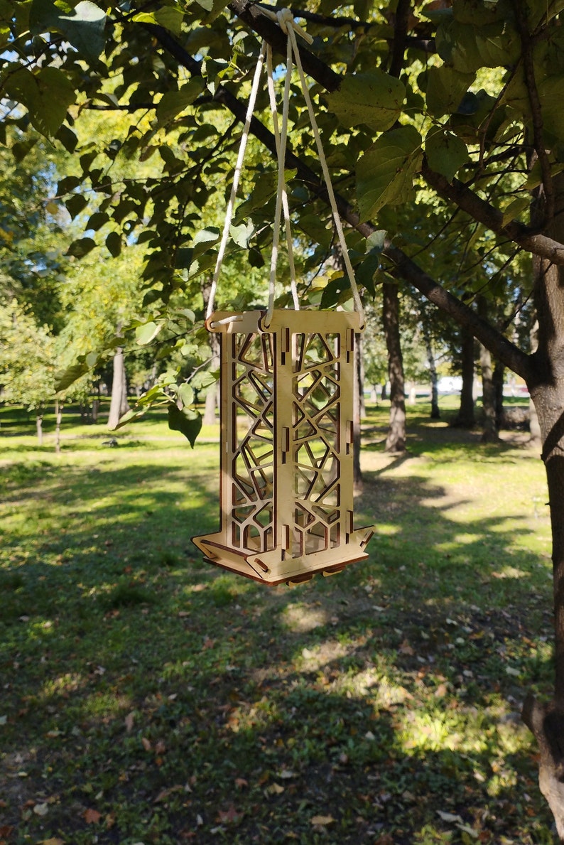 Hanging Bird Feeder. Unique Bird Feeder. Outdoor Bird Feeder. Etsy