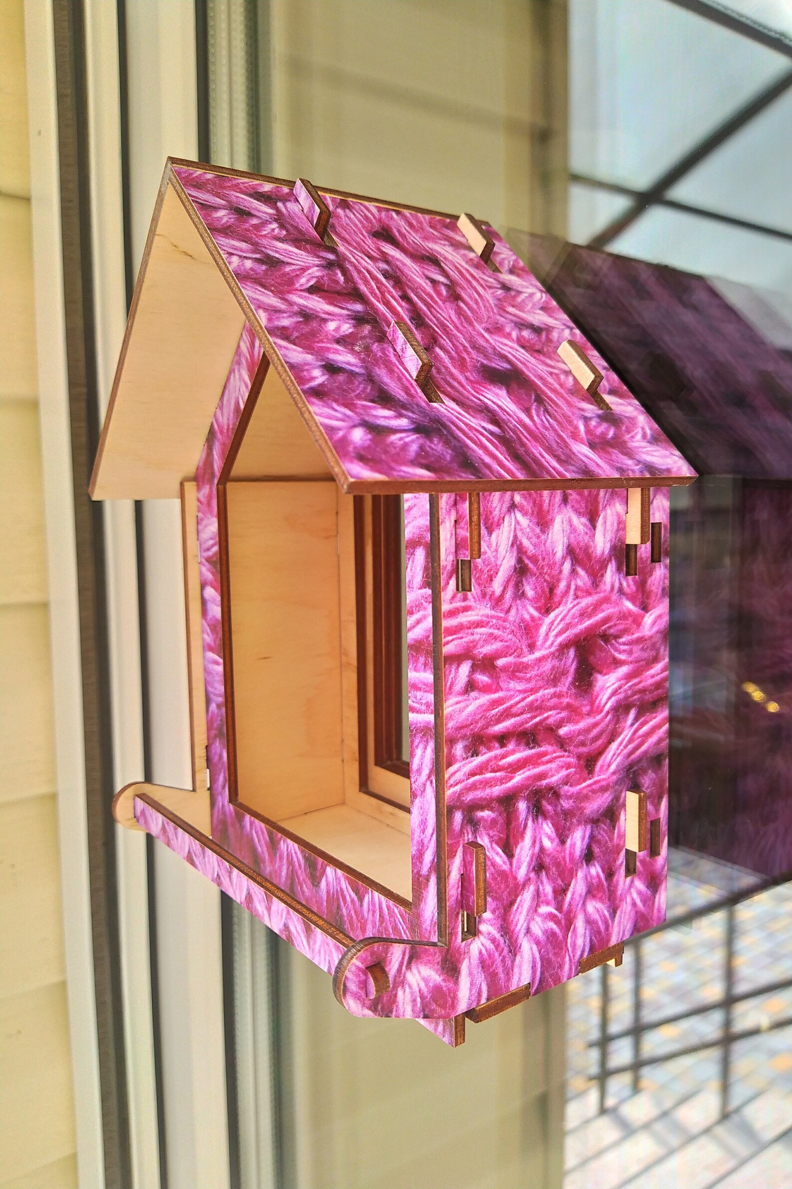 Bird feeder on window Bird feeder kit for kids and adults Etsy