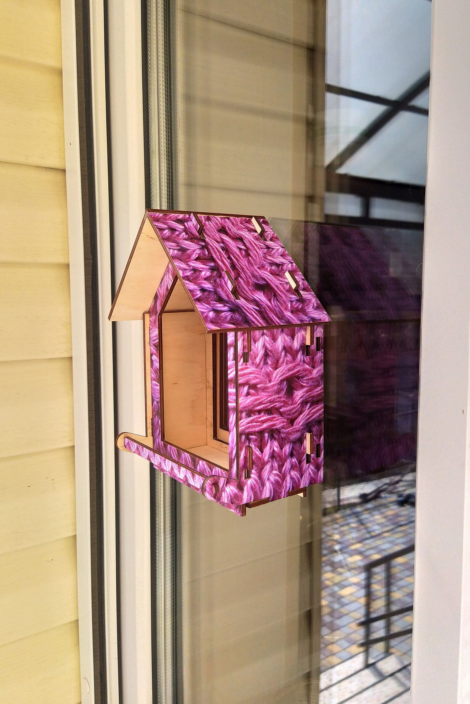 Bird feeder on window Bird feeder kit for kids and adults Etsy