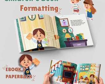 Professional Children's Book Formatting: KDP and IngramSpark Ready | Cover and Interior Design | Expert Formatter