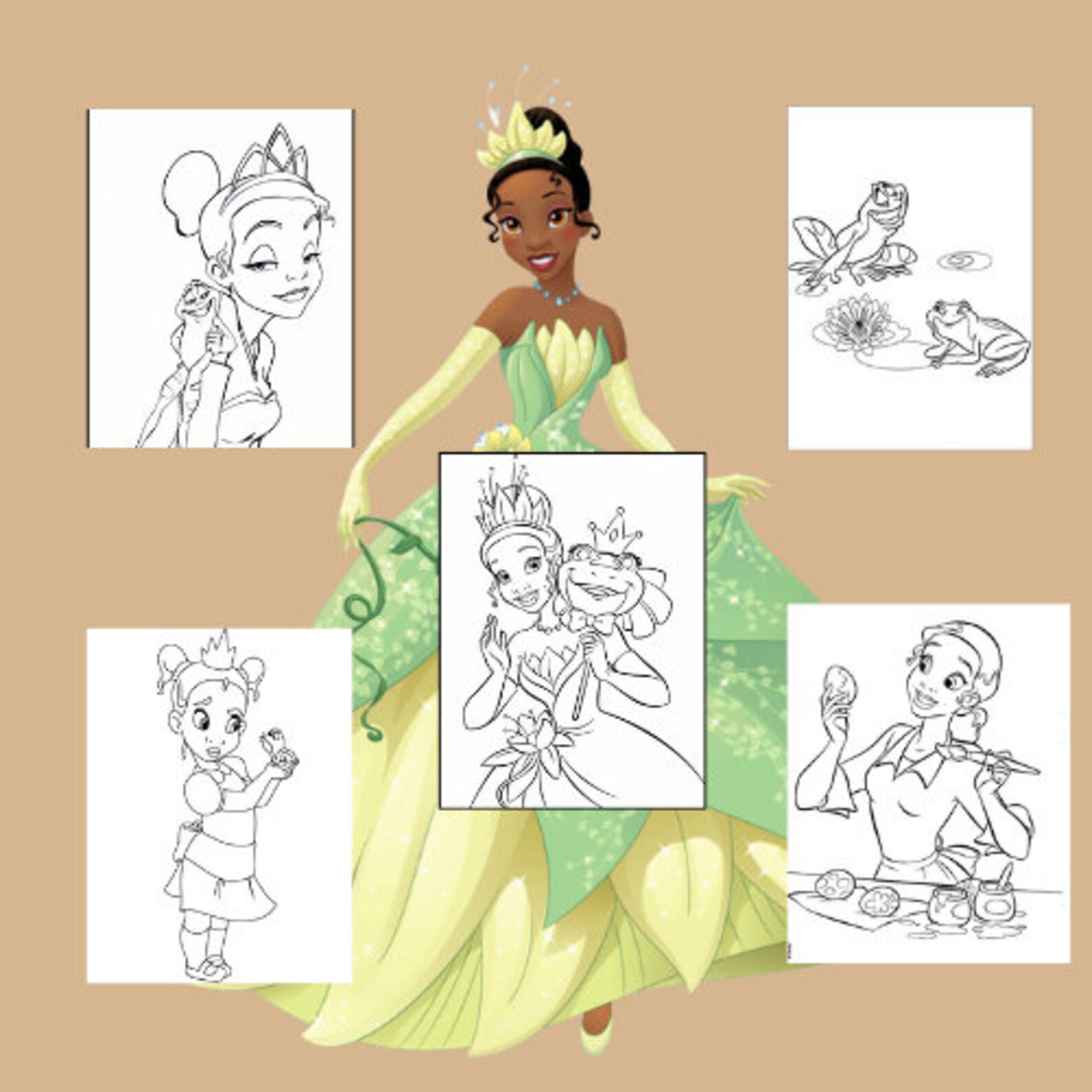 Disney Libro para colorear para niños Páginas para colorear  Etsy