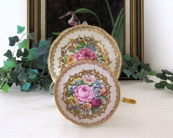 Royal Standard - Ornate Floral and Gold Cabinet Teacup and Saucer