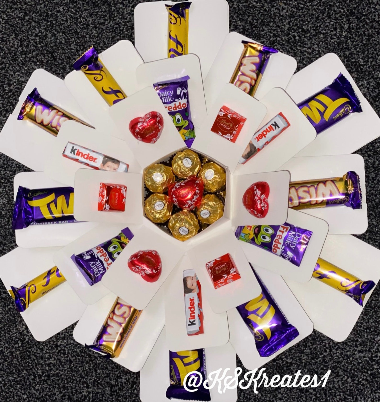 Chocolate Explosion Box Etsy