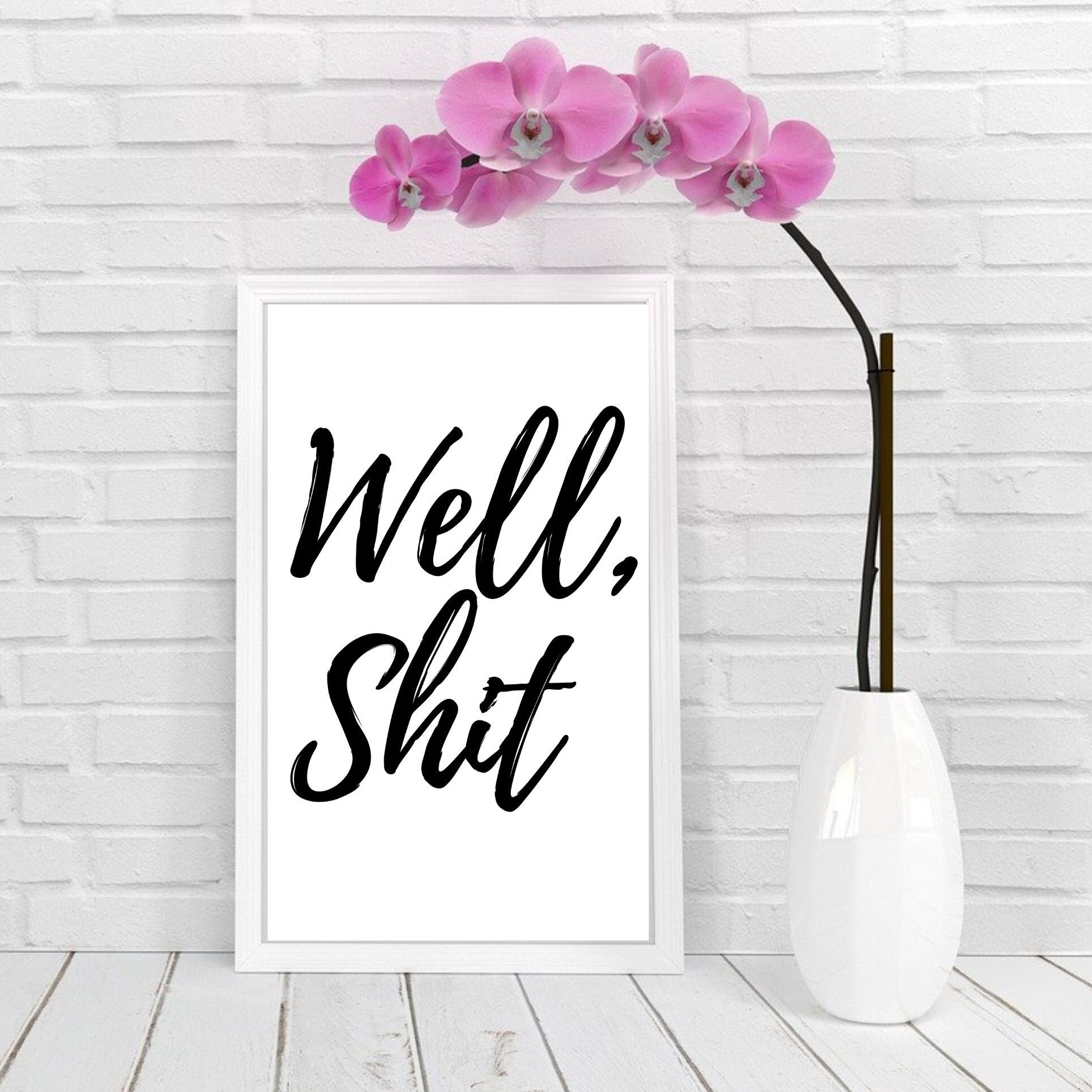 Gut Scheiße Badezimmer Zeichen lustige niedliche Badezimmer | Etsy