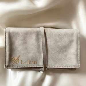 Personalized Crochet Hook Case, Makeup Brush Case