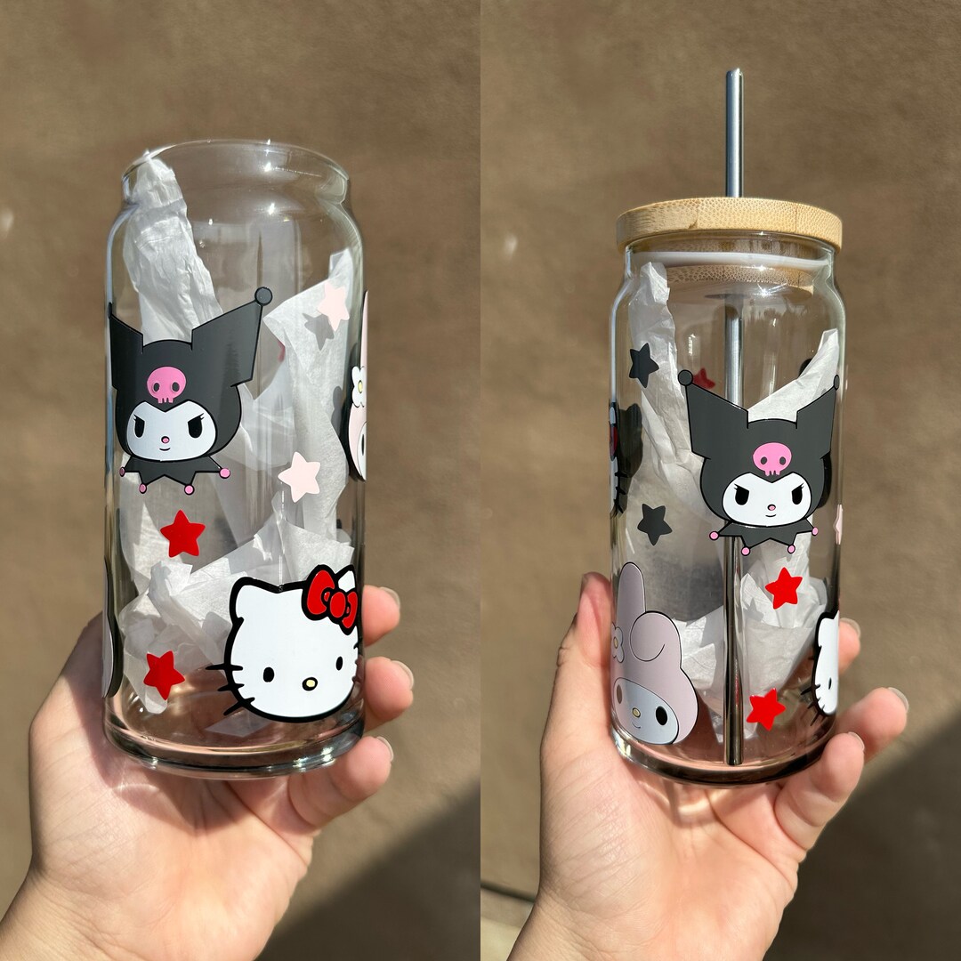 Cats and Rabbits Beer Glass Can, Rabbits Cups, Rabbits Decor, Cat Decor ...