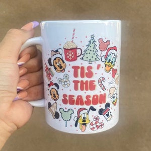Magical Christmas mug, Christmas cups, Christmas decor, sublimation mug,, holiday season, Tis the season mug, holiday mug, merry christmas