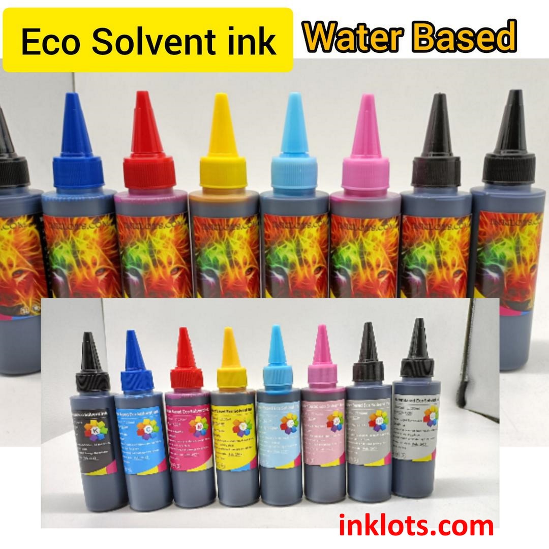 Water Based Eco Solvent Ink for Most WIDE FORMAT Printers Etsy