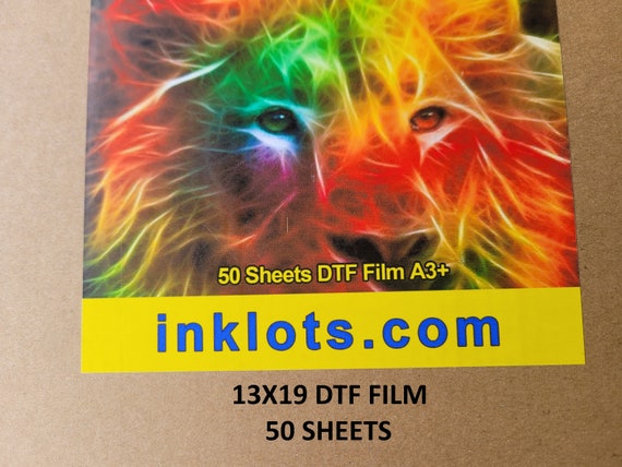 best DTF PET Film 13x19 (A3+) 100 sheets for dtf printing double sided