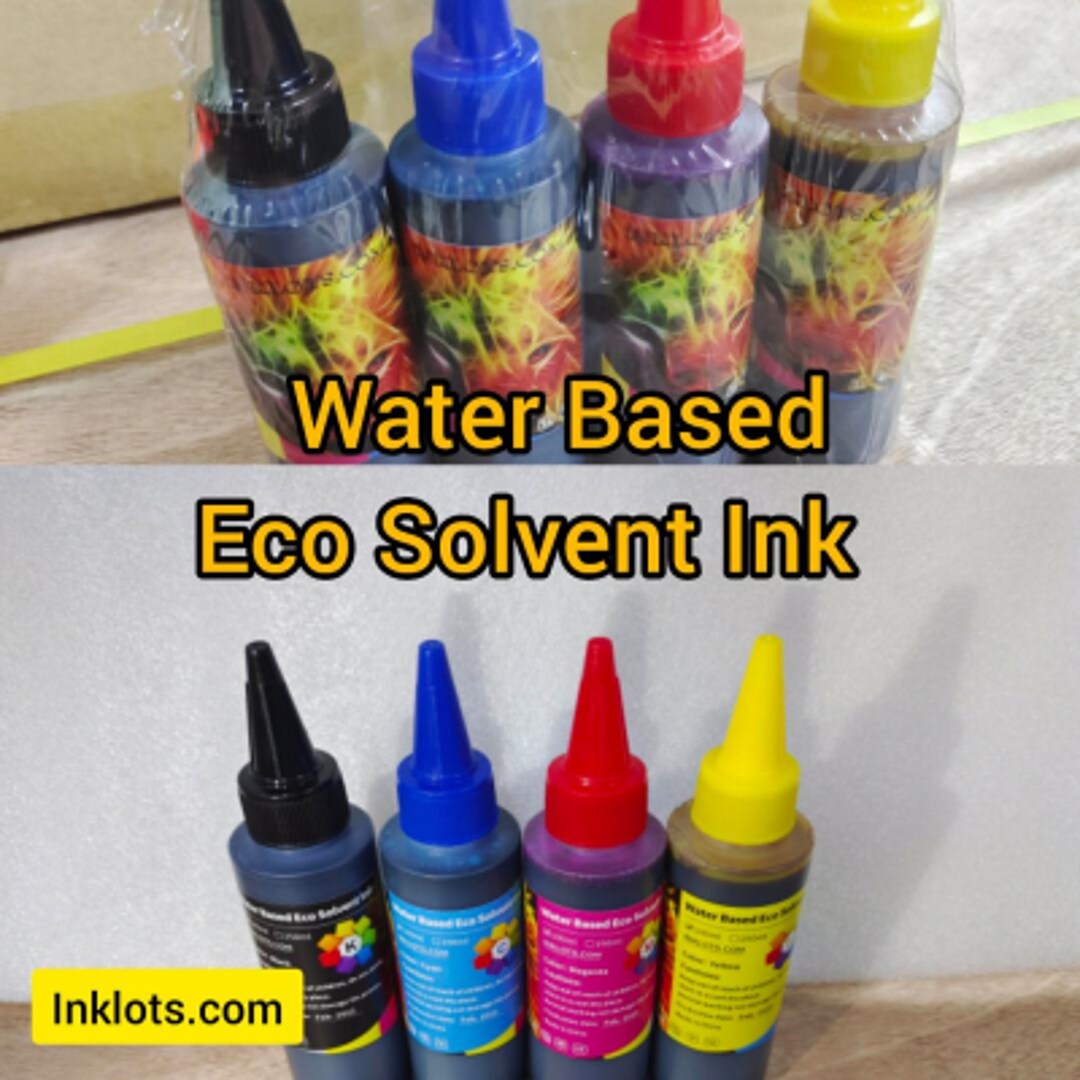 Four 4pk Water Based Eco Solvent Ink Etsy