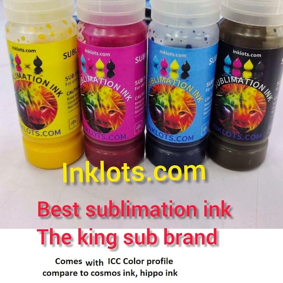 Erika A 6 Bottle Absolutely the Sublimation Dye Ink in Usa for All Printers  