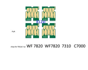 4pk   c h i p s   for sublimation cartridges