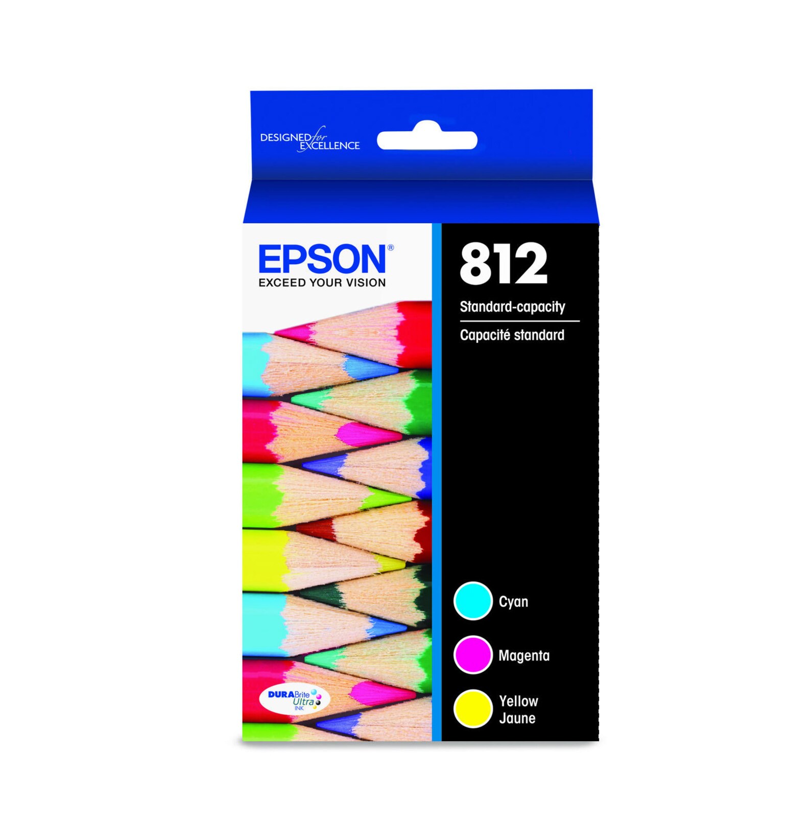 Genuine Epson 812 T812 Ink Cartridge cyan magenta yellow | Etsy