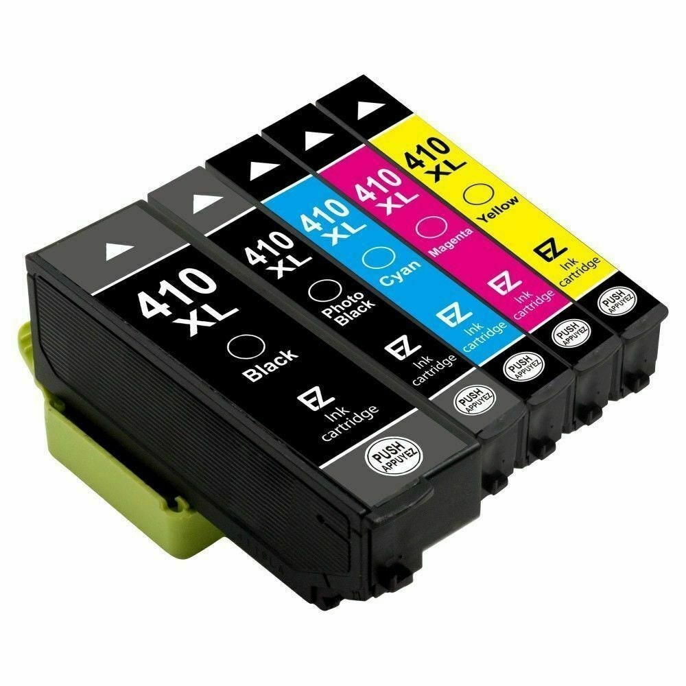 5pk 410 XL T410XL Reman Epson Ink Cartridges for Expression Etsy