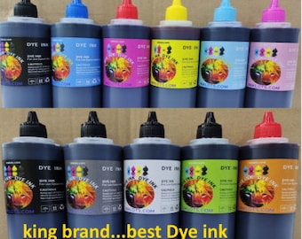 Pigment ink for cartridges for all wide format printers .250ml  each