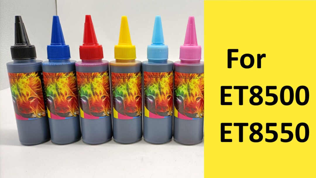 Water Based Eco Solvent Ink 6pk Blk C M Y LC LM Etsy