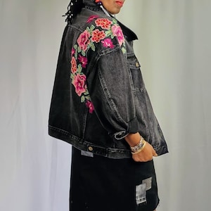 Black rose windbreaker hotsell