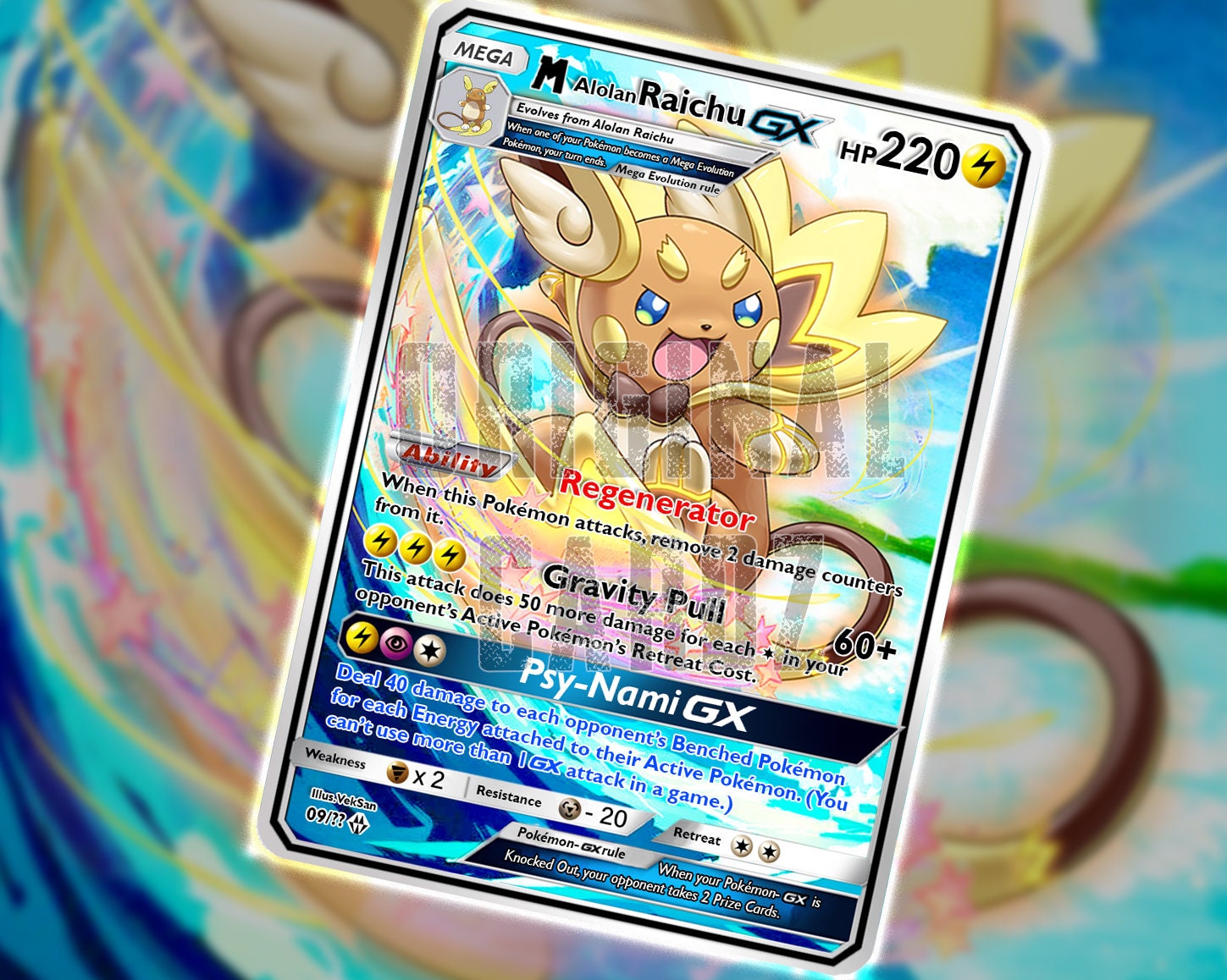 Pokémon Pikachu Raichu Raichu De Alola Com Lote 100 Cartas