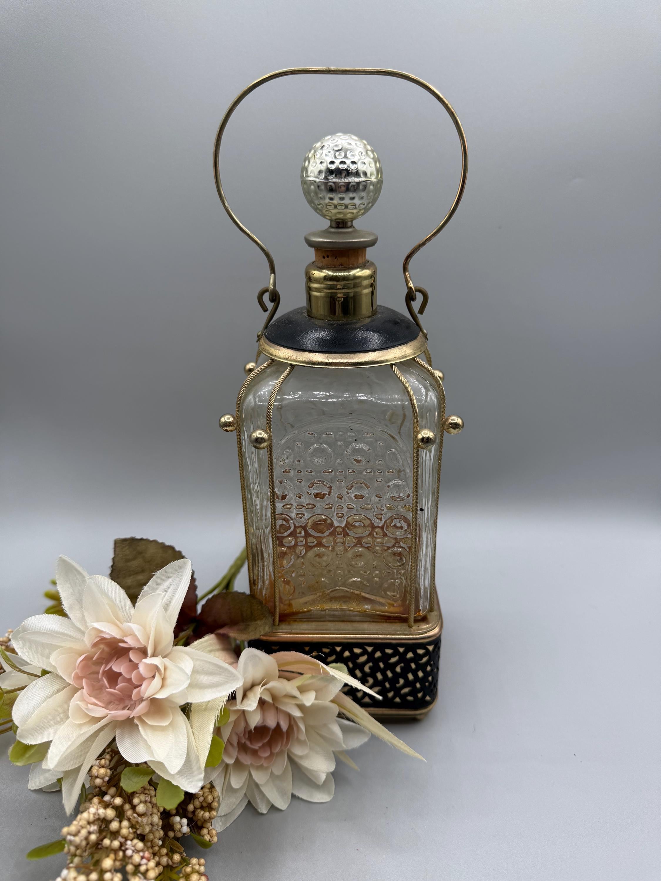 Vintage Liquor Bottle With Music Box - Etsy
