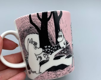 Arabia Finland Moomin Wall Plate Skijump (hyppymäessä) Vintage