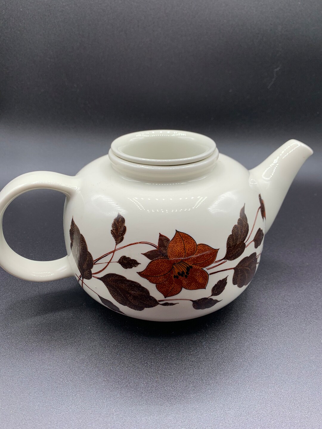 Arabia Tea for Two Teapot and Strainer Designed by Gunvor Etsy