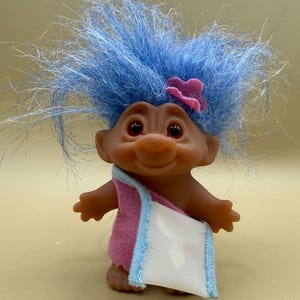 Thomas Dam Troll Collectible Figurine Troll Girl Denmark Vintage