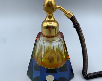 MARCEL PAUTOT アールデコ香水ボトル ガラスと金属 香水瓶 フランス