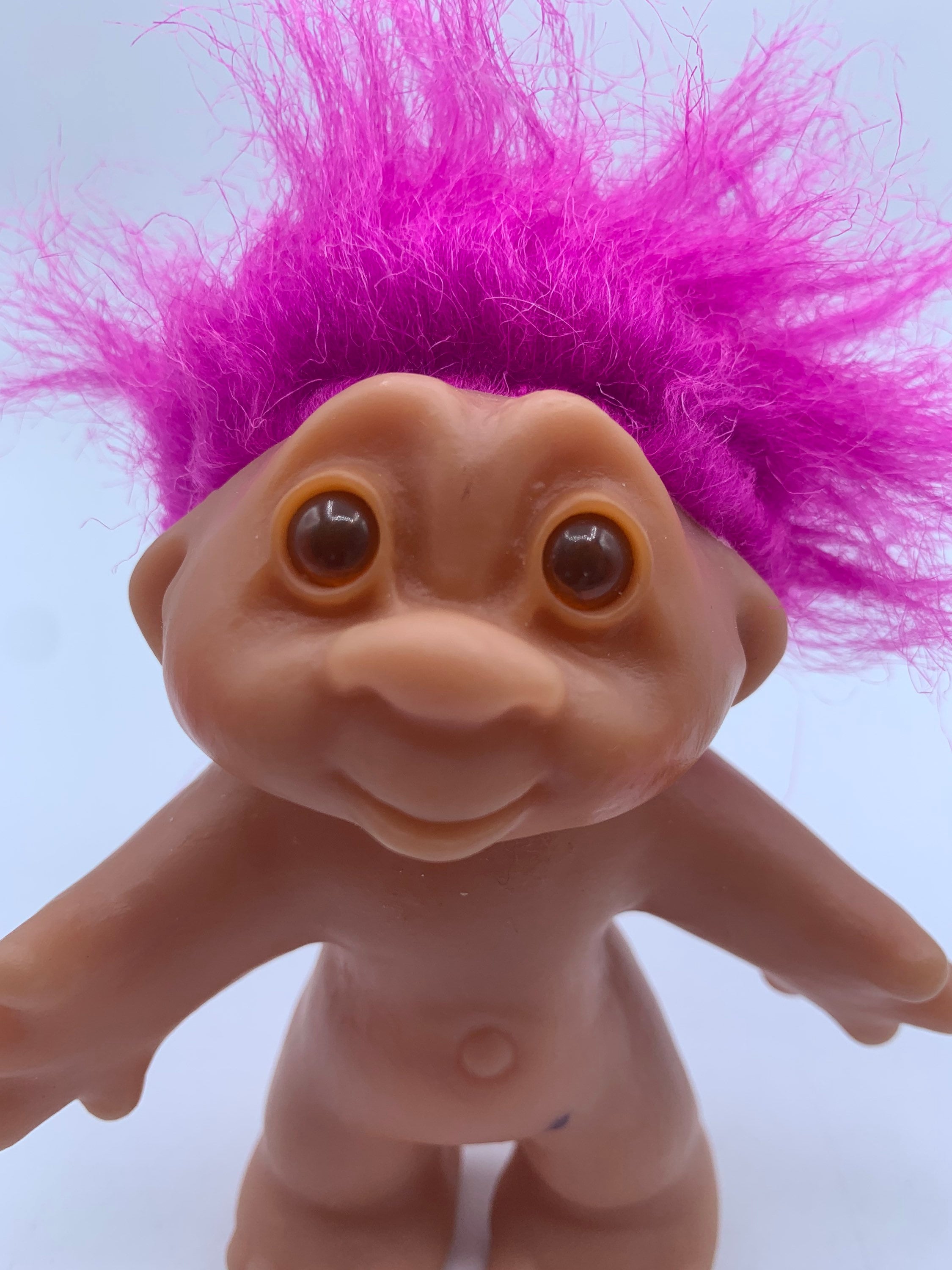 Thomas Dam Troll Collectible Figur Figurine Girl Denmark Vintage