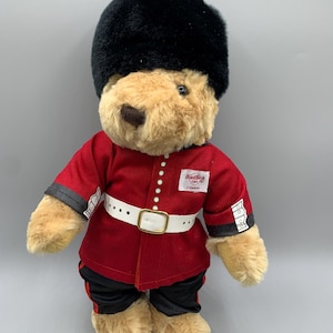 Hard Rock Cafe London Vintage Collectible Teddy Bear Guardsman / London 2010 Plush Rarity Collector Rare Gift Herrington Teddy Bear limited