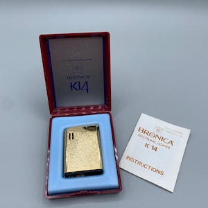 昭和レトロ ブロニカ透明ガスライター 壁掛 温度計 非売品 ビンテージ K3 Bronica gas lighter - Etsy 日本
