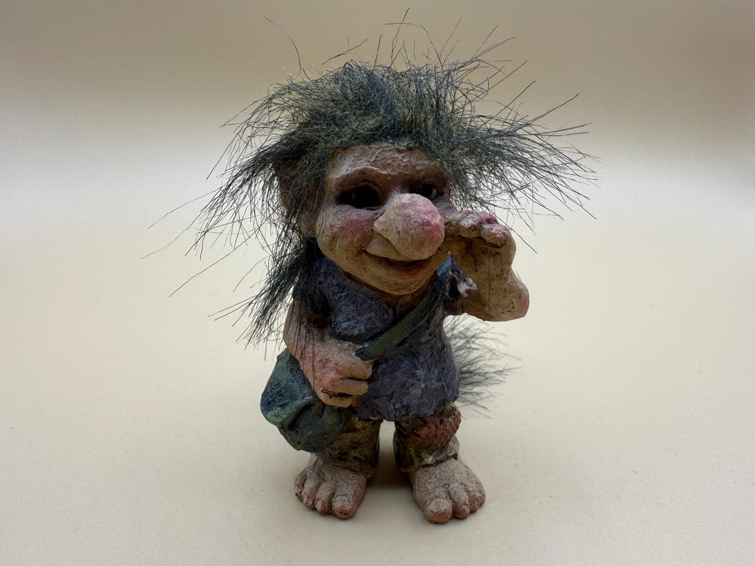 NEUF ! HTF ! Avec ORIG. étiquettes, troll norvégien Lommedalen viking