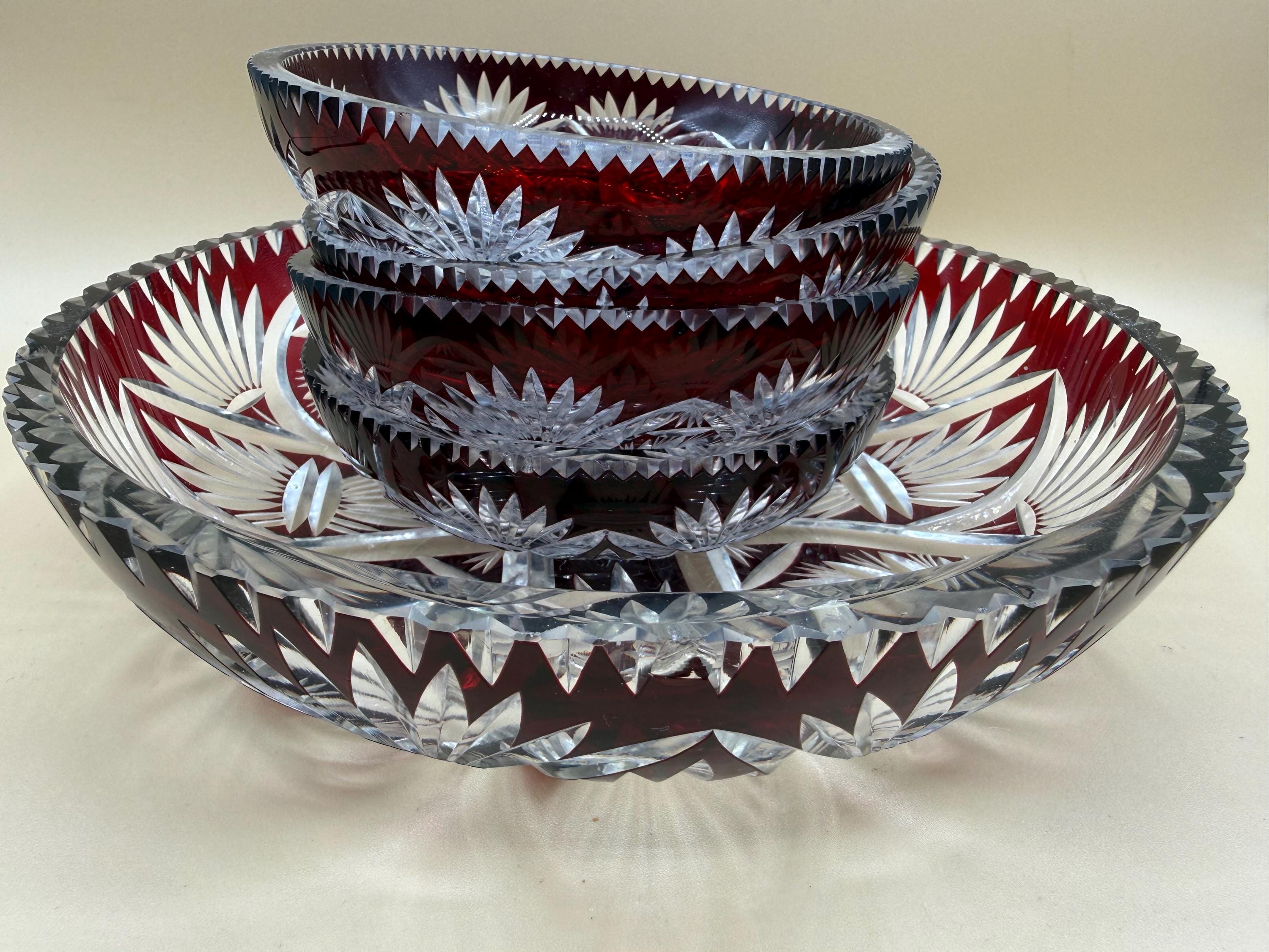 Czech bohemia glass ashtray - Etsy 日本