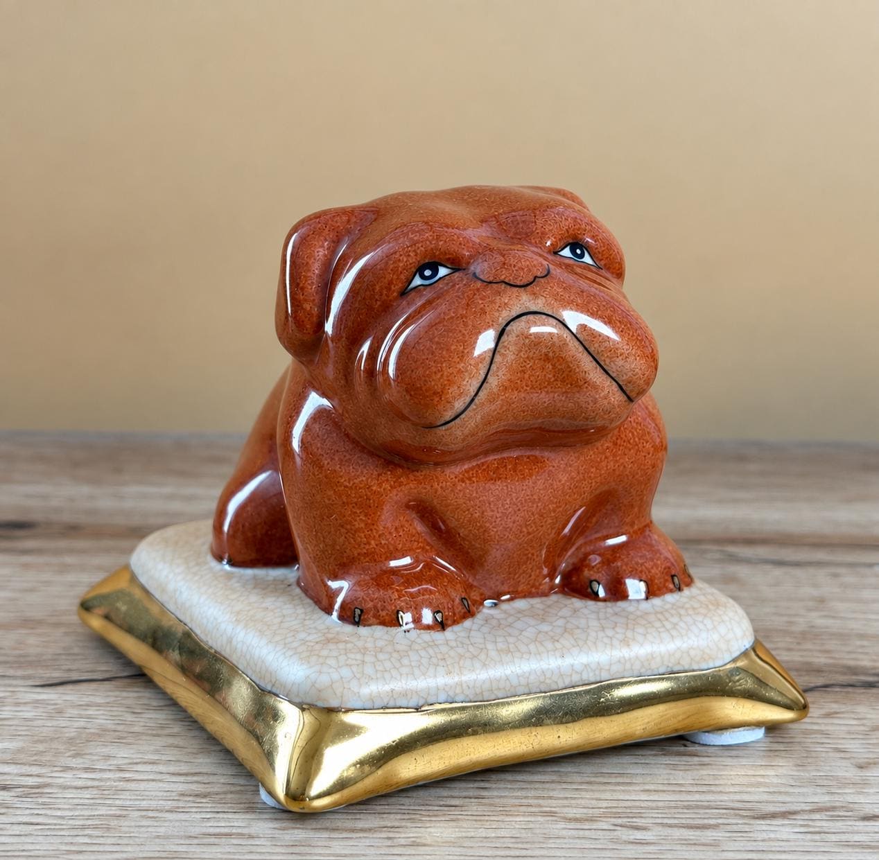 Vintage Bulldog Chalkware - Etsy Singapore