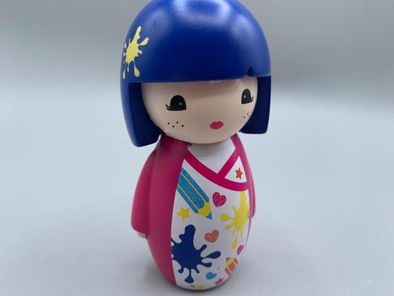 Cute Japanese Collectible Kokeshi Dolls From ZOE Kimmidoll ZOE