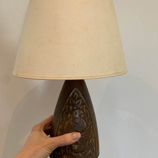 Ceramic Table Lamp Syco Ceramic Scandinavian Mid Century Modern Lights Retro Romantic Home Swedish Brown Ceramic Sweden