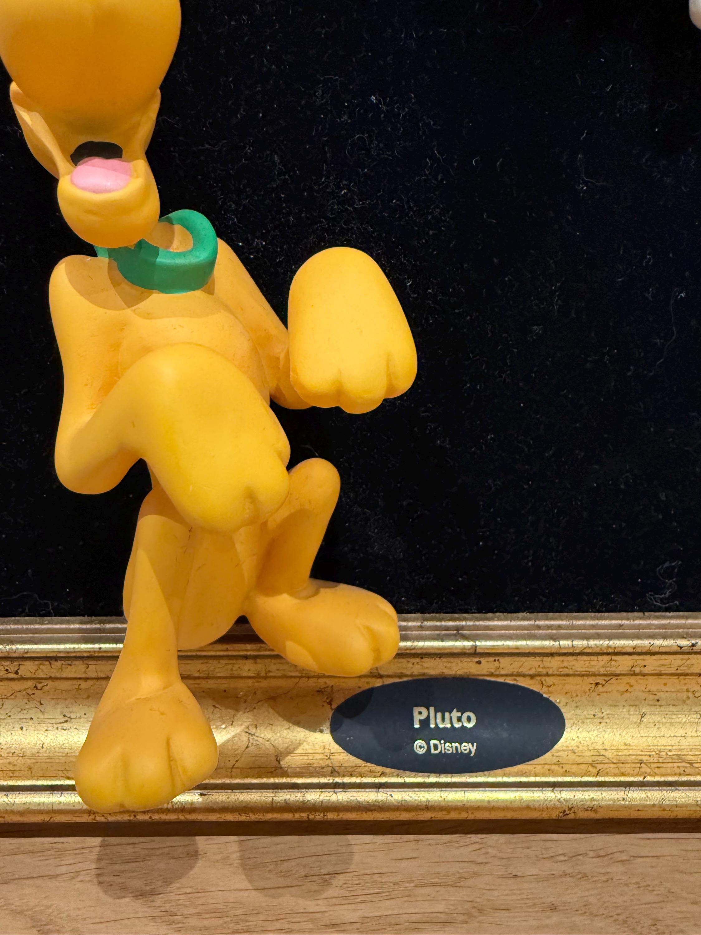 Vintage Disney Pluto Wall Art Frame Swedish Jie Gantofta Art Disney ...