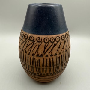 Vintage Vase Gustavsberg Lisa Larson “Granada” Swedish Vintage Ceramic 1960s Scandinavian Vintage Mid-century Pottery