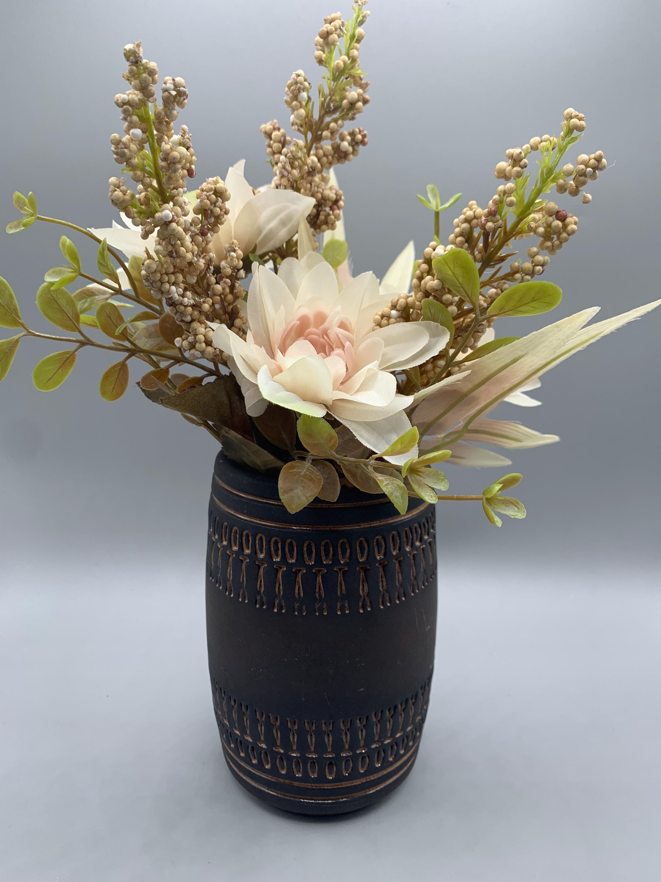 Ulla Winblad Alingsås アリングサス セラミック花瓶 収集品 ブラウン