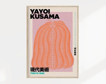 Yayoi Kusama Print - Etsy UK